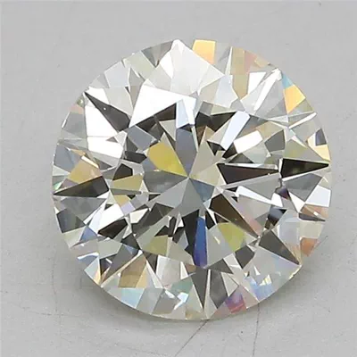 2.03ct J VVS2 Excellent Cut Round Lab Grown Diamond