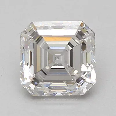 1.54ct D VVS2 Rare Carat Ideal Cut Asscher Lab Grown Diamond