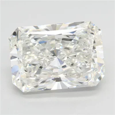 6.06ct G VVS2 Rare Carat Ideal Cut Radiant Lab Grown Diamond