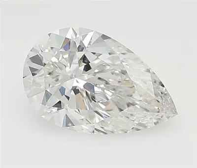 2.12ct F VS1 Rare Carat Ideal Cut Pear Lab Grown Diamond