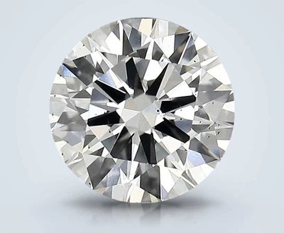2.18ct E SI1 Rare Carat Ideal Cut Round Lab Grown Diamond