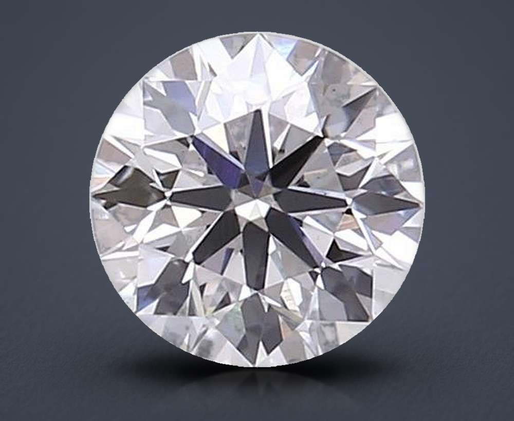 1.21ct F VS2 Rare Carat Ideal Cut Round Lab Grown Diamond