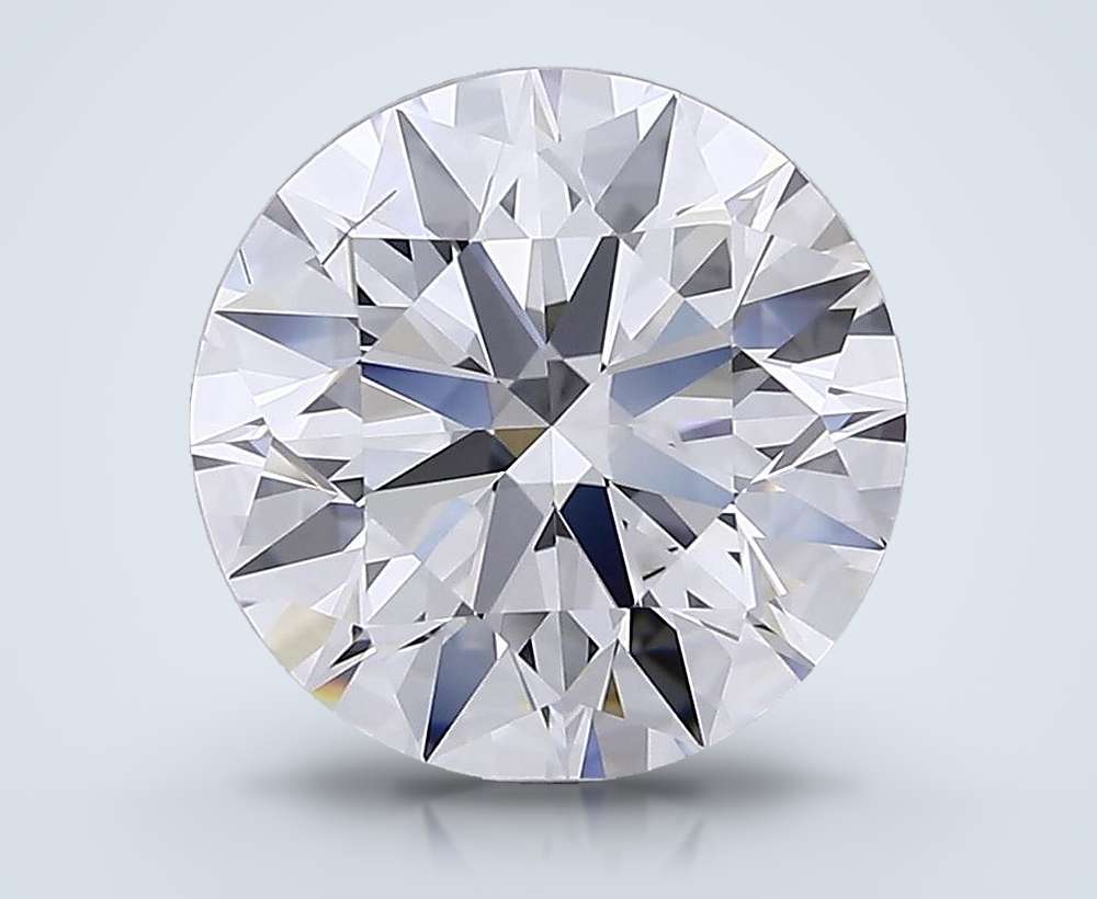 4.03ct E SI1 Rare Carat Ideal Cut Round Lab Grown Diamond