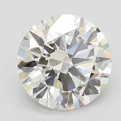 2.02ct J VS2 Excellent Cut Round Lab Grown Diamond