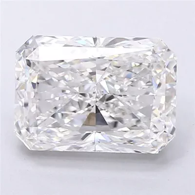 5.03ct E VVS2 Rare Carat Ideal Cut Radiant Lab Grown Diamond