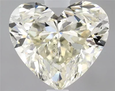 0.73ct I VS2 Rare Carat Ideal Cut Heart Diamond