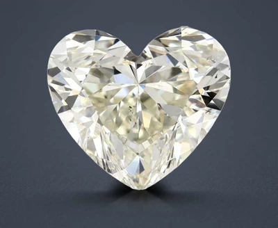 0.73ct I VS2 Rare Carat Ideal Cut Heart Diamond