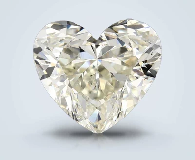 0.73ct I VS2 Rare Carat Ideal Cut Heart Diamond
