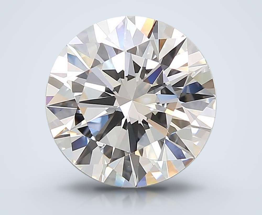 3.55ct D IF Rare Carat Ideal Cut Round Lab Grown Diamond