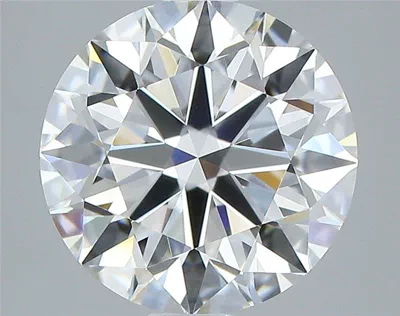 1.71ct D FL Rare Carat Ideal Cut Round Diamond