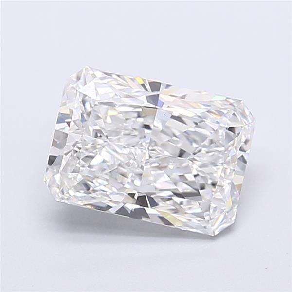3.07ct E VS1 Rare Carat Ideal Cut Radiant Lab Grown Diamond