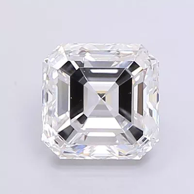 1.35ct E VS1 Very Good Cut Asscher Lab Grown Diamond