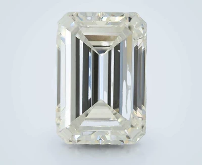 10.22ct F VVS2 Rare Carat Ideal Cut Emerald Lab Grown Diamond