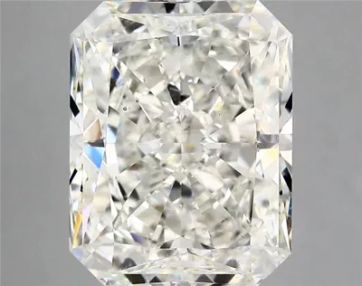 8.03ct J SI1 Rare Carat Ideal Cut Radiant Diamond