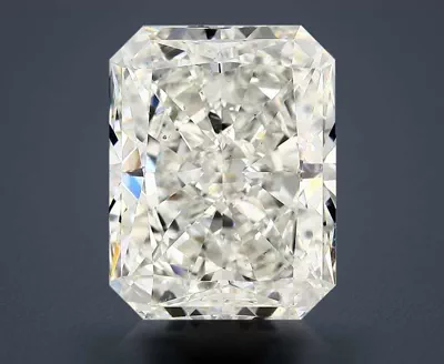 8.03ct J SI1 Rare Carat Ideal Cut Radiant Diamond