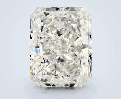 8.03ct J SI1 Rare Carat Ideal Cut Radiant Diamond