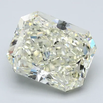 6.15ct K SI1 Rare Carat Ideal Cut Radiant Diamond