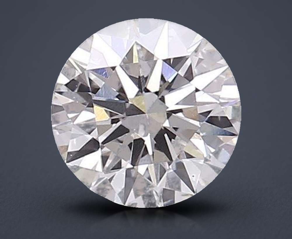 1.23ct F VS1 Rare Carat Ideal Cut Round Lab Grown Diamond