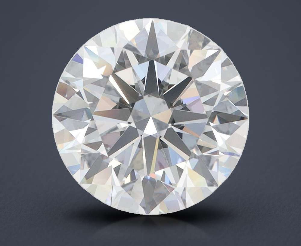 4.29ct D FL Rare Carat Ideal Cut Round Lab Grown Diamond