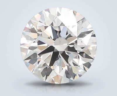 1.26ct F VS1 Rare Carat Ideal Cut Round Lab Grown Diamond