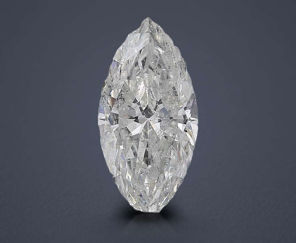 1.26ct G SI2 Rare Carat Ideal Cut Marquise Diamond