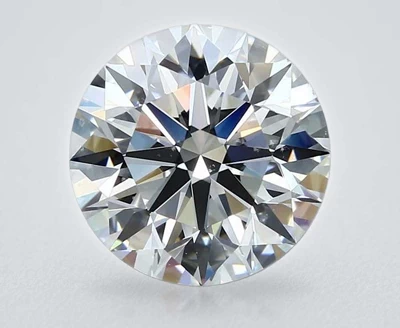 5.01ct G SI1 Rare Carat Ideal Cut Round Diamond