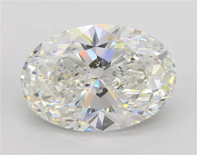 15.32ct F VS1 Rare Carat Ideal Cut Oval Lab Grown Diamond