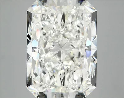 9.26ct G VVS2 Rare Carat Ideal Cut Radiant Lab Grown Diamond