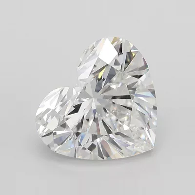 5.06ct E VS1 Rare Carat Ideal Cut Heart Lab Grown Diamond