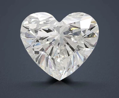 5.06ct E VS1 Rare Carat Ideal Cut Heart Lab Grown Diamond