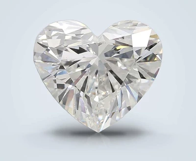 5.06ct E VS1 Rare Carat Ideal Cut Heart Lab Grown Diamond