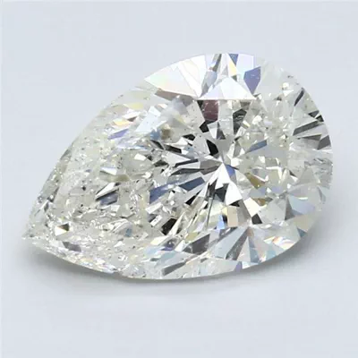 2.50ct J SI2 Rare Carat Ideal Cut Pear Diamond
