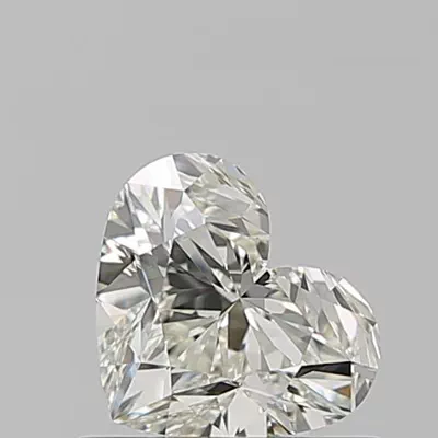 0.70ct K VVS2 Rare Carat Ideal Cut Heart Diamond