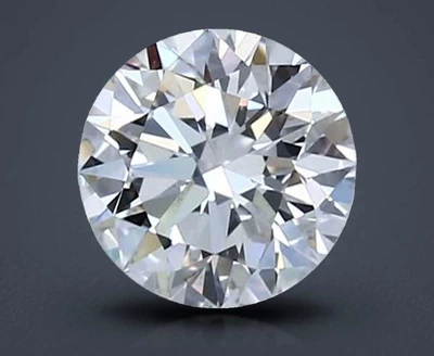 1.08ct F VVS2 Rare Carat Ideal Cut Round Diamond