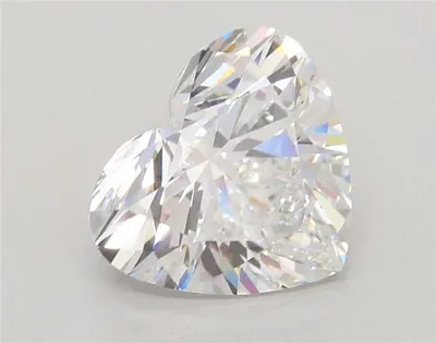 5.03ct D VVS2 Rare Carat Ideal Cut Heart Lab Grown Diamond