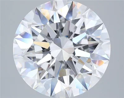 7.06ct D FL Rare Carat Ideal Cut Round Diamond