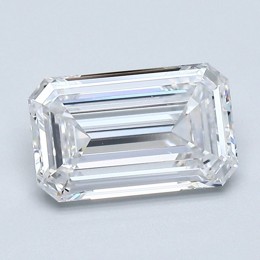 4.14ct I VVS2 Excellent Cut Emerald Diamond
