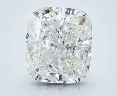 10.11ct J SI2 Rare Carat Ideal Cut Cushion Diamond