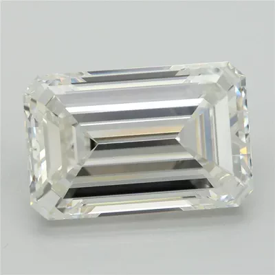 11.36ct G VVS2 Very Good Cut Emerald Lab Grown Diamond