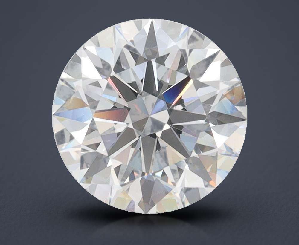 2.73ct D VVS1 Rare Carat Ideal Cut Round Lab Grown Diamond