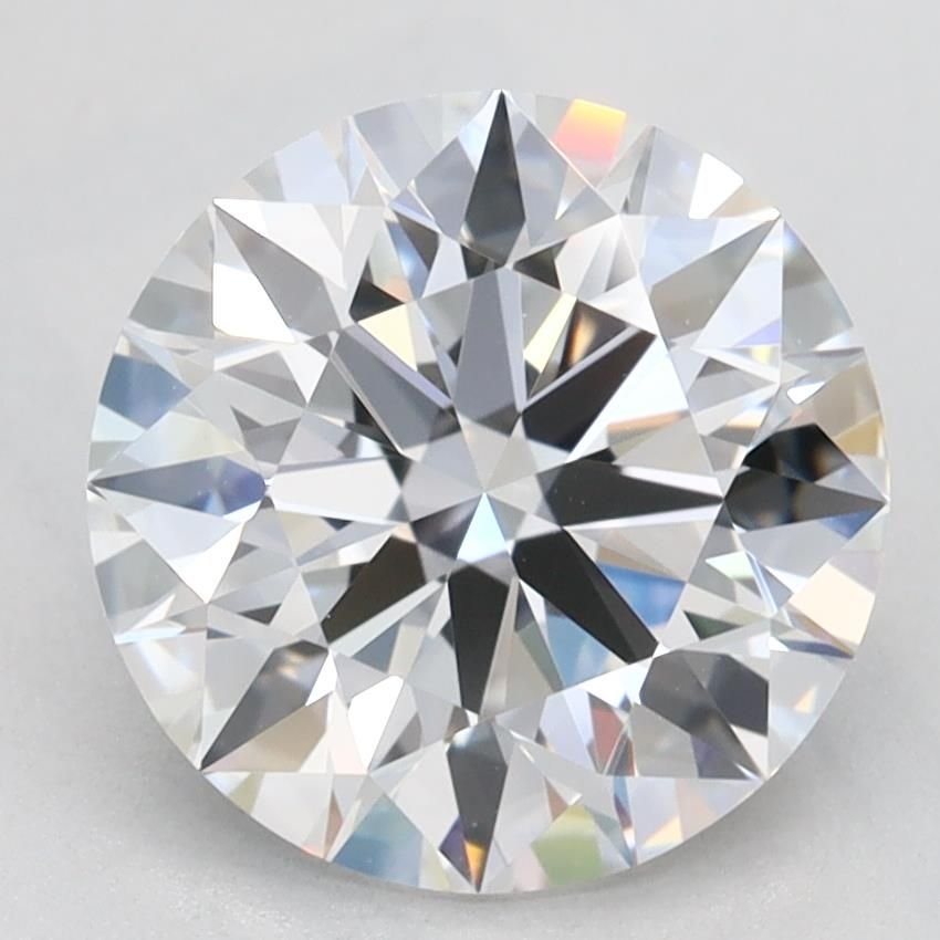 2.44ct D VVS1 Rare Carat Ideal Cut Round Lab Grown Diamond