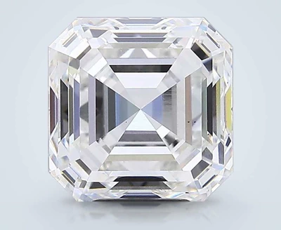 6.01ct E VS1 Excellent Cut Asscher Lab Grown Diamond