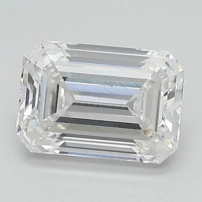 1.25ct E VS1 Rare Carat Ideal Cut Emerald Lab Grown Diamond