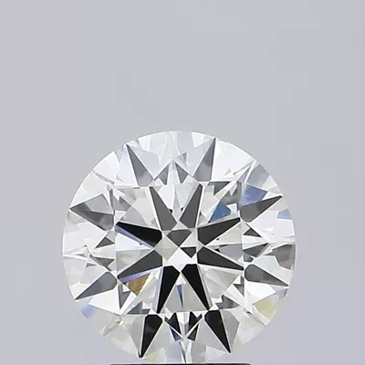 3.09ct J VS1 Rare Carat Ideal Cut Round Lab Grown Diamond