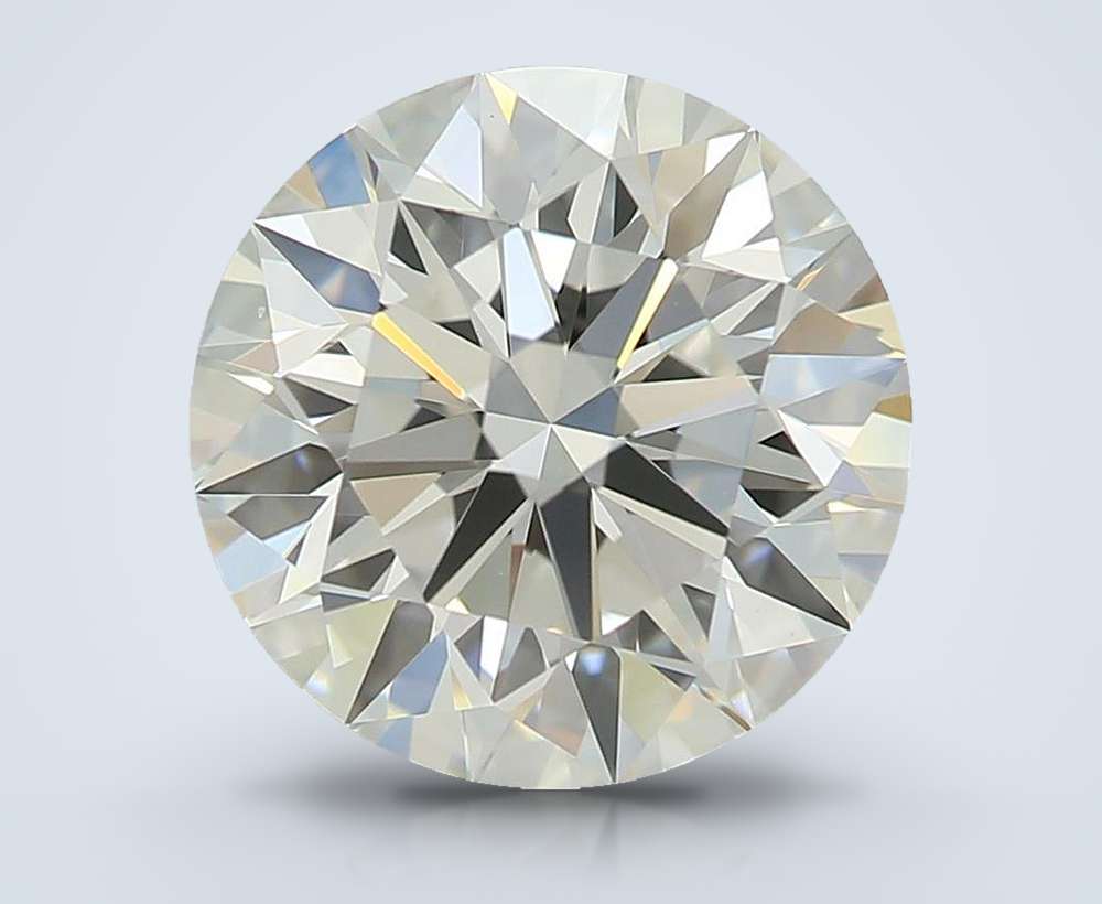 1.57ct D VVS2 Rare Carat Ideal Cut Round Lab Grown Diamond