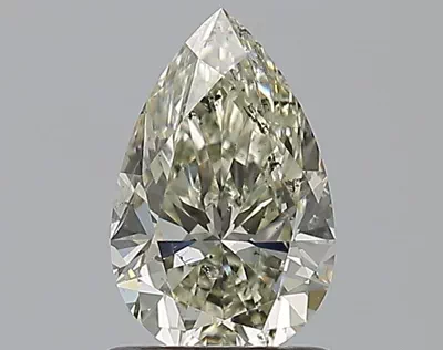 0.97ct J SI2 Rare Carat Ideal Cut Pear Diamond