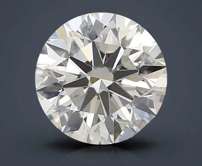 0.60ct I VVS2 Rare Carat Ideal Cut Round Diamond