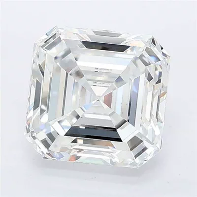 3.58ct E VS1 Rare Carat Ideal Cut Asscher Lab Grown Diamond