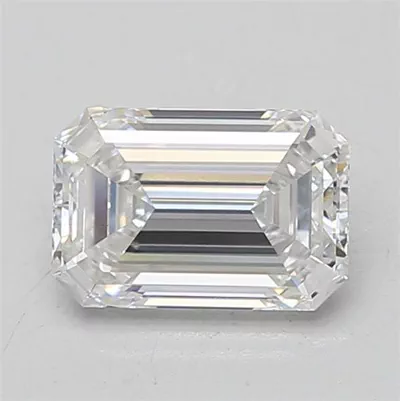 1.58ct D VS1 Rare Carat Ideal Cut Emerald Lab Grown Diamond