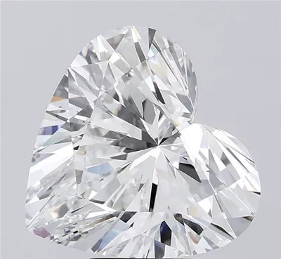 5.19ct E VS2 Rare Carat Ideal Cut Heart Lab Grown Diamond
